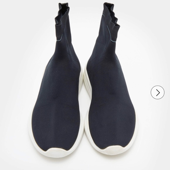 Prada Sport Black Stretch Knit Slip On - Picture 3 of 5